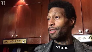 James Johnson on the Heat’s 129-102 win over the Wizards