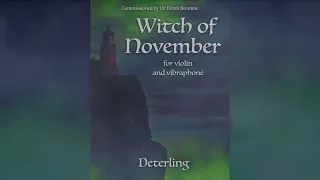 Witch of November (for vibraphone and violin) Score Video