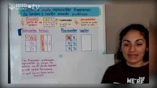 3er grado Matemáticas WEEK OF FEBRUARY 15 Fracciones De Tercios Y Sextos Karina Moreno TRT22 28