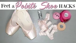 Feet & Pointe Shoe HACKS | Kathryn Morgan