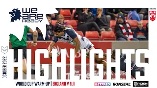 Highlights | England v Fiji