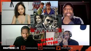 Indian Soldier Never On Holiday - Best Action Scene - Vijay and Vidyut  SCENE REACTION | Chatterbox