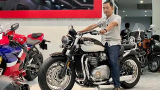 Triumph Speed Master 2021 (Lâu lắm rồi cửa hàng mới về được em xe siêu lướt)