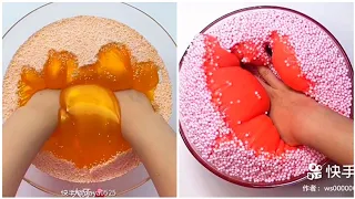 Most Relaxing and Satisfying Slime Videos #65 // Fast Version // Slime ASMR //