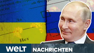 UKRAINE-KRIEG: Putins Annexionsplan gestartet – Russische Männer strömen ins Ausland | WELT Stream