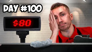 100 DAYS IN SUPERMARKET SIMULATOR...