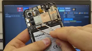 FRP Nokia G21 TA-1418 Сброс всех паролей. Unlocktool. TestPoint. Удалённая разблокировка