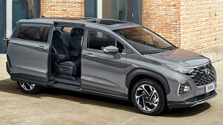 The 2022 Hyundai Custo Gorgeous Minivan - 7-seater MPV may be launched in India