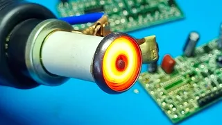 How to make a hot air soldering iron from 12V car cigarette lighter