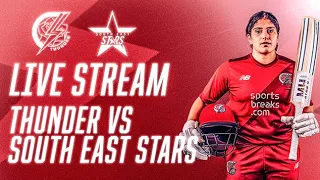 🔴 LIVE:Thunder vs South East Stars | Rachael Heyhoe-Flint Trophy