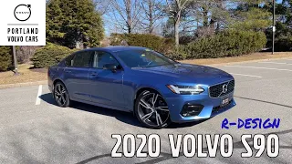 2020 Volvo S90 T6 R-Design in Bursting Blue