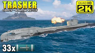 Submarine Trasher - won the flank alone