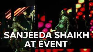 Sanjeeda Shaikh Celebrity Dance Act at a Big fat Indian Wedding | Celebrity Appearance | Smile Event