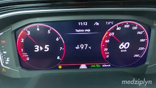 Volkswagen Polo GTI 2.0 TSI 207k DSG 2023 - Acceleration 0-100-200km/h, 80-120km/h, 60-100km/h