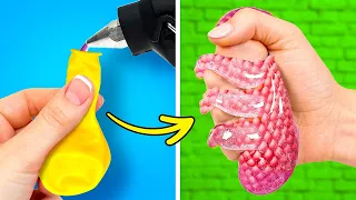 JAW-DROPPING TRICKS WITH GLUE AND SLIME YOU WOULD LIKE TO TRY!