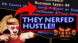 They NERFED Hustle! - Patch 2.6 Overall Thoughts - Diablo 2 Resurrected