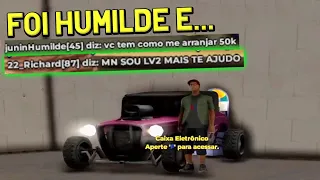 Novato surpreendeu na humildade, e eu retribuí da melhor forma!