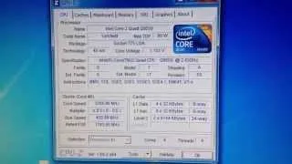 Intel Core 2 Quad Q9550 overclock 2,83@3,7GHz on GIGABYTE EP35-DS3