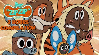 Zip Zip *Let's try new costumes* 2 hours Season 1 - COMPILATION HD [Official] Cartoon for kids