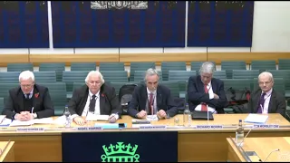 Green Signals at the Transport Select Committee on November 8th