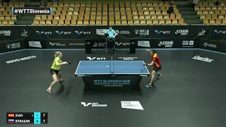 Maria Xiao vs Katarina Strazar | WTT Contender Novo Mesto 2021 | WS | R32