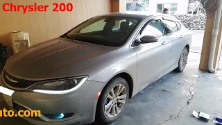 Chrysler 200 Remote Engine Start... Fortin Remote Start ... Install Remote Start