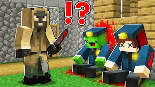 Who Killed Mikey and JJ POLICE Man ? POLICE INVESTIGATION !  - Minecraft (Maizen)