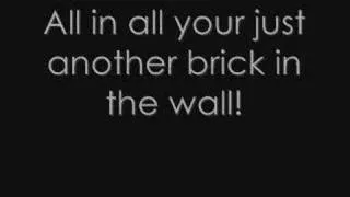 KoRn-Another brick in the wall (pt. 1,2,3) lyrics