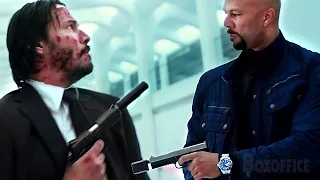 John Wick VS Cassian (La scène des silencieux 🤣) | John Wick 2 | Extrait VF