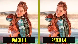 Horizon Forbidden West PC - Patch 1.4.59 VS Patch 1.3.57 Performance Comparison