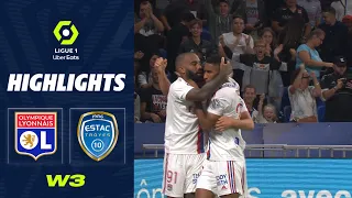 OLYMPIQUE LYONNAIS - ESTAC TROYES (4 - 1) - Highlights - (OL - ESTAC) / 2022-2023