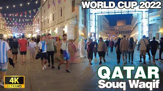 FIFA World Cup 2022 - Souq Waqif 4K 60 FPS #fifa #worldcup #qatar