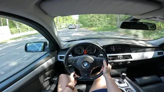 BMW E60 525D 145KW 2009 POV Drive