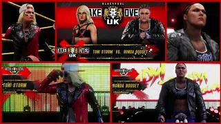 WWE 2K20 Toni Storm VS Ronda Rousey