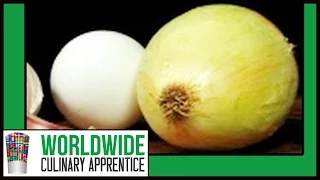 How to peel an onion - Basic knife skills.