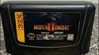 Sega 32X Mortal Kombat 2 play through, with a 6 button controller.