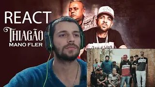 TW REACT - Thiagão & Mano Fler - Tem Sangue Em Nossas Mãos | part Kanarin (Clipe Oficial)