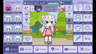 Making a new avatar in Gacha life