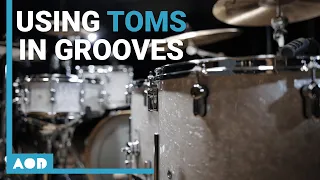 3 Ways To Create Grooves With Toms | Drum Lesson with Andi Polke
