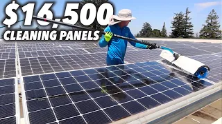 How I Got My Biggest Solar Panel Cleaning Account - All One Solar Shine