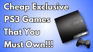 Cheap Exclusive PS3 Games You Must Own!!!