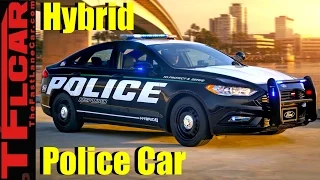 Meet the Ford Police Responder Hybrid Sedan: 38 MPG Ford Fusion Hybrid Gets a Police Makeover