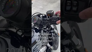 2022 Harley Nightster no start