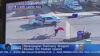 Newspaper Delivery Wagon Stolen On Staten Island