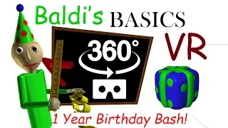 Baldi's Basics Birthday Bash VR 360