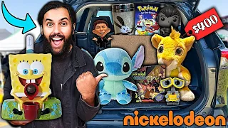 You Won't Believe The NOSTALGIA GRAILS We Found At This THRIFT STORE!! NICKELODEON HUNT!!