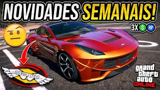 VÍDEO NÚMERO 800 🥳 mas a semana tá suspeita 🤨 (novidades semanais no GTA Online 23/05/2024)