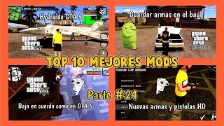 ¡¡Top 10 Mejores Mods Para El GTA San Andreas Android!! Parte #24