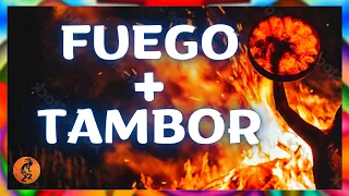 🔥 FUEGO + TAMBOR CHAMANICO Sonidos Naturaleza Trance Profundo ACCIÓN Energía, Pasión y Poder