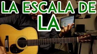 LA ESCALA | Escala de La - para Adornos, Requintos y Acordes